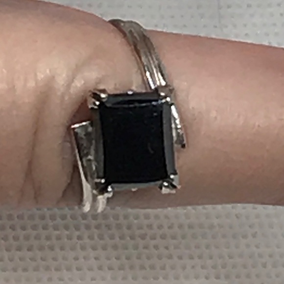 Vintage Jewelry - Vintage Sterling  Uncas Art Deco Hematite